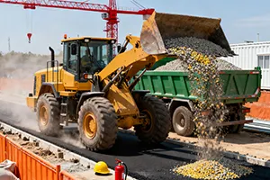 Máquinário de construção