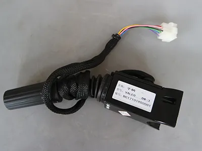 Seletor de faixa da carregadeira de rodas