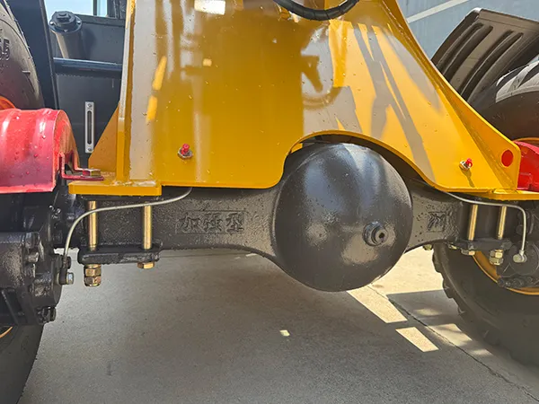 Eixo de transmissão reforçado para maior capacidade de carga e desempenho off-road