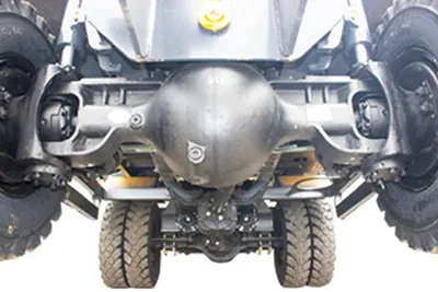 Escavadeira compacta sobre rodas ST609W