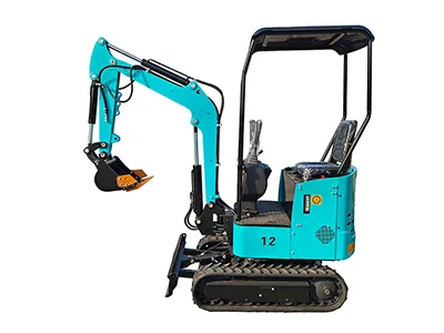 Mini escavadeira sobre esteiras KV12/12Plus