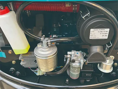 Mini escavadeira de esteiras KV18/18PLUS